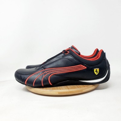 Puma Drift Cat Shoes Mens 11 Scuderia Ferrari Black Red Retro Y2K Low Sneaker