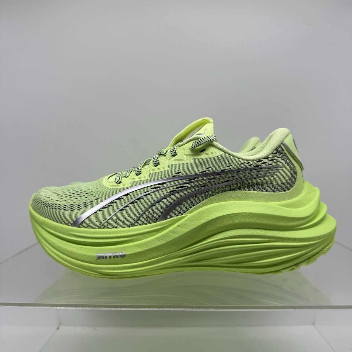 Brand New Puma MagMax Nitro Neon Green 310089.05 Running Shoes