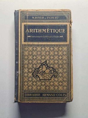Arithmétique | M. Royer P. Court | Bon état