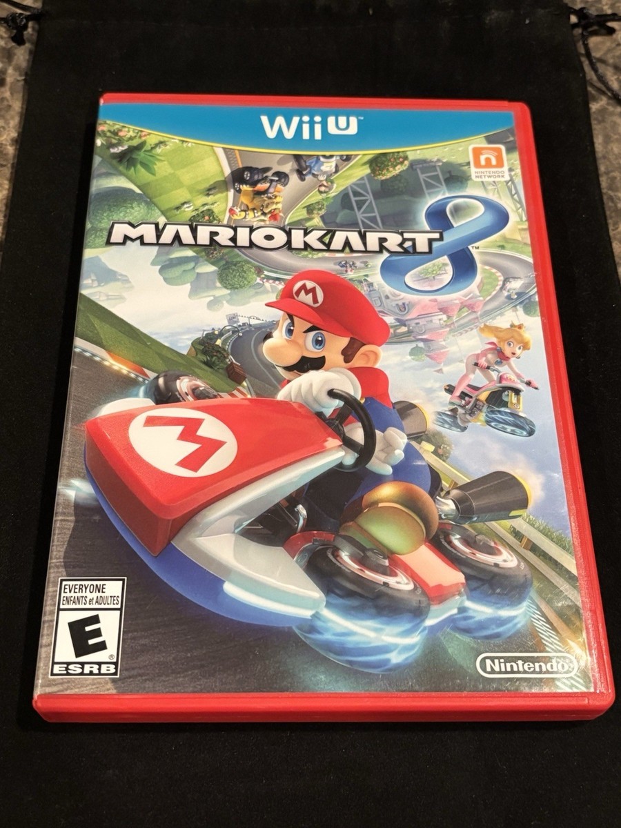 Mario Kart 8 Nintendo Wii U 2014 Complete with Manual CIB Tested
