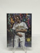 Topps 2025 Chrome Update Celebración Rookie Insert Jacob Wilson Athletics CT-16