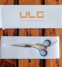 ULG Professional Hair Cutting Scissors 6'' Right-Hand Barber Shears, Japanese