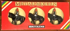 Britains Metal Models 7229 3x Mounted Horseguards with Swords Toy Soldiers
