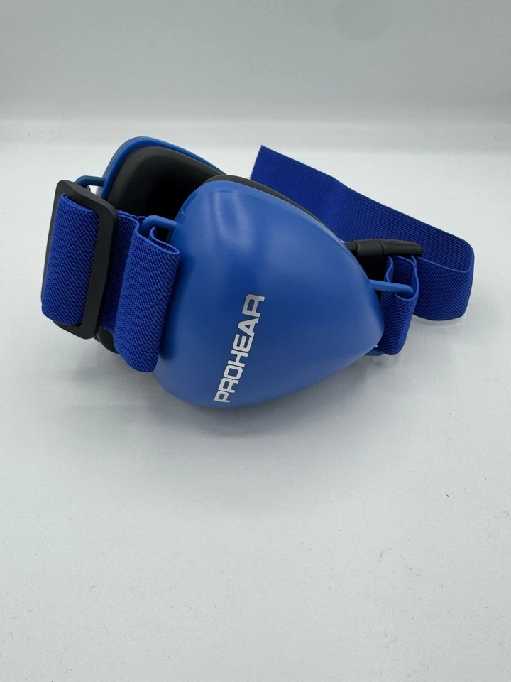 Dog Ear Muffs Hearing Protection for Dogs, Size M/Blue -New/ OpenBox- PROHEAR — 第 3/4 张图片