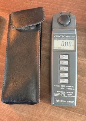 Kewtech Belichtungsmesser KEW337 Digital Lux Level Meter