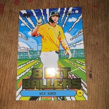 Topps 8 Bit Ballers Nick Kurtz Insert Card 88-6 2026 Series 1 Celebration