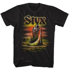 Styx Ferryman Black Adult T-Shirt