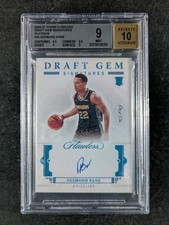 2020-21 Panini Flawless DESMOND BANE 1/1 Rookie RC Auto Gem Sig. #DG-DBN BGS 9