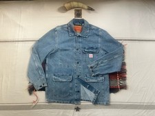 Levi's Engineer Chore Jacket M-L Denim Workwear Coat Relaxed 48" 2023 Free Post