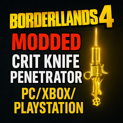 Borderlands 4 - BL4 MODDED 3er Set Vivisecting Knife, Penetrator PC-PS-XBOX