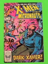 The X-Men and the Micronauts #4 (Marvel Comics April 1984)