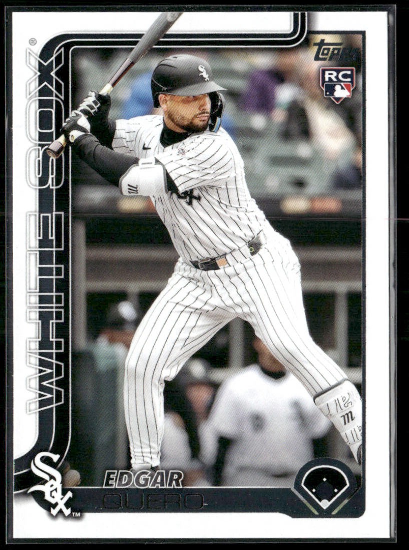 Edgar Quero 2025 Topps Update #US145 RC Chicago White Sox