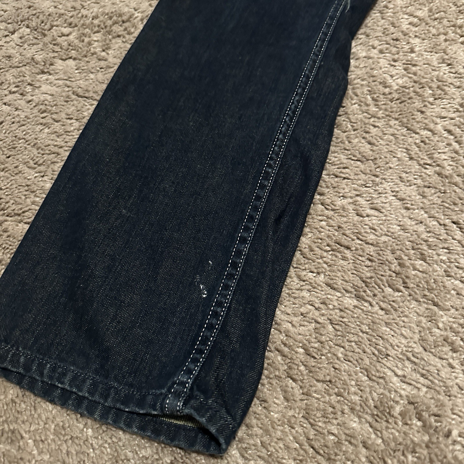 Vintage Levis 527 Jeans Low Rise Bootcut Men's 29x32 Light Wash Denim Blue thumbnail 2