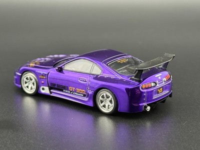 Pop Race Top Secret GT300 Supra Purple Chrome Tokyo Auto Salon