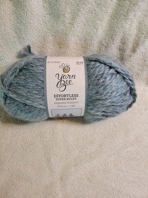 New Yarn Bee Effortless Super Bulky Acrylic Alpaca Yarn  ''Neptune Horizon''