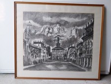 Dipinto Del Maestro TONO  ZANCANARO del 1969. Con Autentica Di Manlio Gaddi.