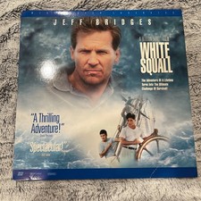 USED WHITE SQUALL - 1996 LASERDISC 2-LD / 3 SIDES WIDESCREEN 2:35 6698-AS 