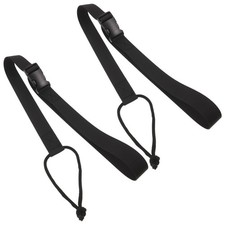 2 Pcs Snowboard Leash Binding Straps Replacement Parts for Safety