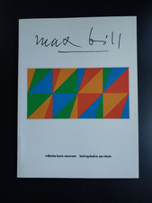Max Bill -  Katalog Original signiert signed ...