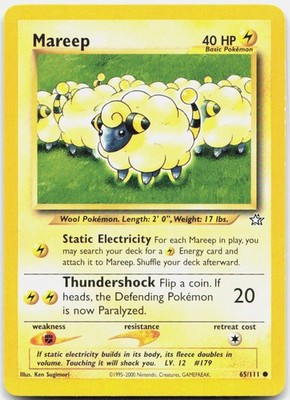 Mareep N1 065/111 Common Unlimited NM