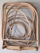 New Large 14 Item Lot Basketry Hoops and Handles / Weaving Starter Kit