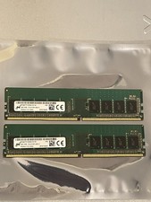 MICRON 4GB PC4-17000 2133MHz NON-ECC 1RX8 1.2V UDIMM Desktop Memory - PAIR