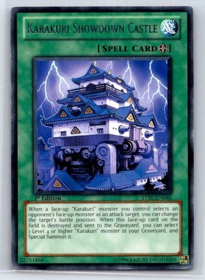Karakuri Showdown Castle Rare Starstrike Blast STBL-EN046 LP