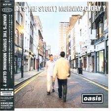 Oasis "(What's the Story) Morning Glory" Japan LTD Mini-LP Paper Sleeve w/OBI