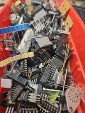 1 LOT Miscellaneous Electronic Component Grab Bag - DIY Assortment   (qzty)