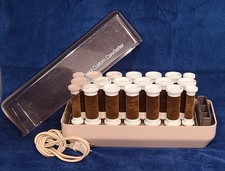 Clairol Custom CareSetter KF-20 Hot Rollers/Curlers NO CLIPS TESTED WORKS
