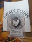 2020-W American Silver Eagle V75 PRIVY MARK PCGS PR70  Ultra Break Label