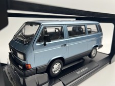 NOREV 188544 1/18 Volkswagen T3 Multivan 1990 Light Blue Metallic car Model