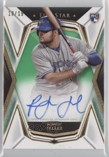 2019 Topps Five Star Auto Green 10/15 Rowdy Tellez #FSA-RT Auto s1i
