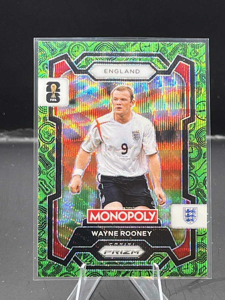 2026 Panini Prizm Monopoly Fifa World Cup - Wayne Rooney #27 Four