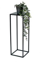 Blumenhocker Metall Schwarz Eckig 70 Cm BlumenstäNder Modern PflanzenstäNder
