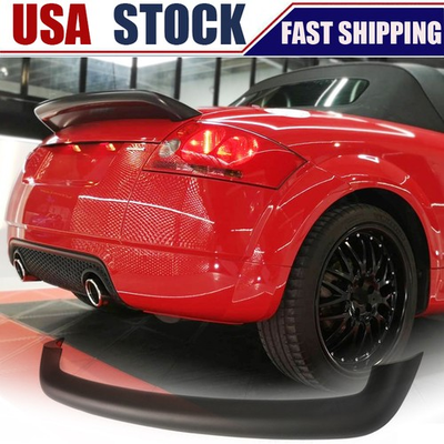 #ad For Audi TT Mk1 Type 8N Quattro 1998 2006 Matte Black Rear Trunk Spoiler Wing $98.79