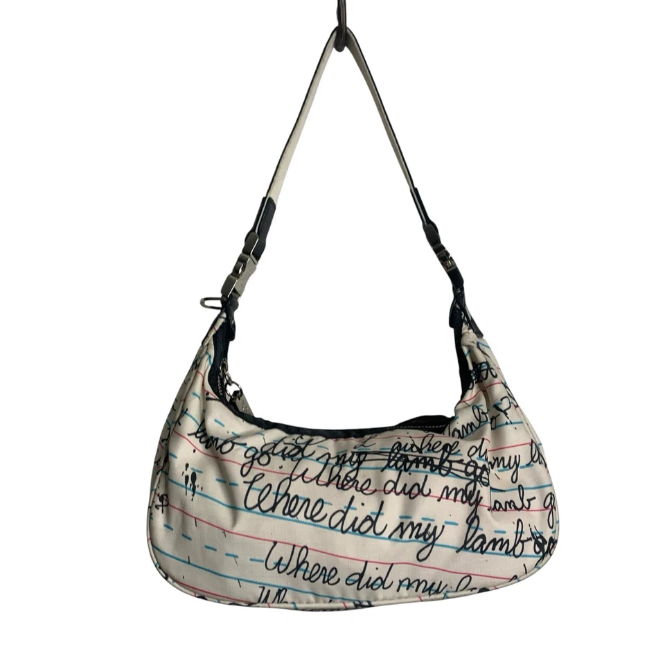 复古 Gwen Stefani L.A.M.B. x LeSportsac Penholty Lamb 钱包拉链单肩包 — 第 4/4 张图片