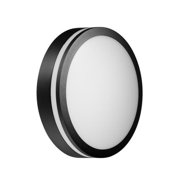 LED AußEnwandleuchte Eye, IP65 IK08, Rund, Mit Seiten-Ring, 18W 3000/4000/5700K-image