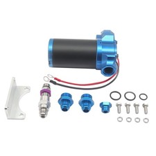 400gph Electric Fuel Gas Alcohol Pump Blue For Street Racing Dm-2806 Durable