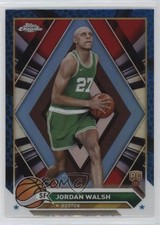 2023-24 Topps Chrome Blue Basketball Refractor Jordan Walsh #189 2l4