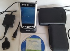 Dell Axim x51v, dock, case, charging cable, CD. Used. No battery.