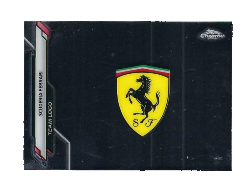 2020 Topps Chrome Formula 1 - Team Logos Scuderia Ferrari #113
