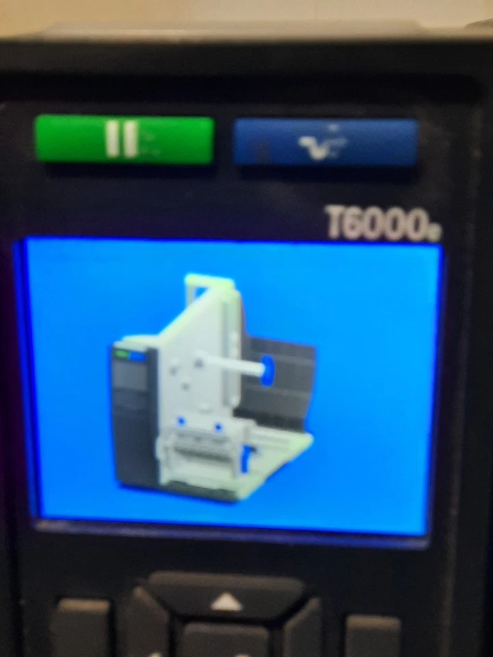 PRINTRONIX T6000 T6004E THERMAL BARCODE LABEL PRINTER-(Powers On)-UNTESTED - Image 3 of 4