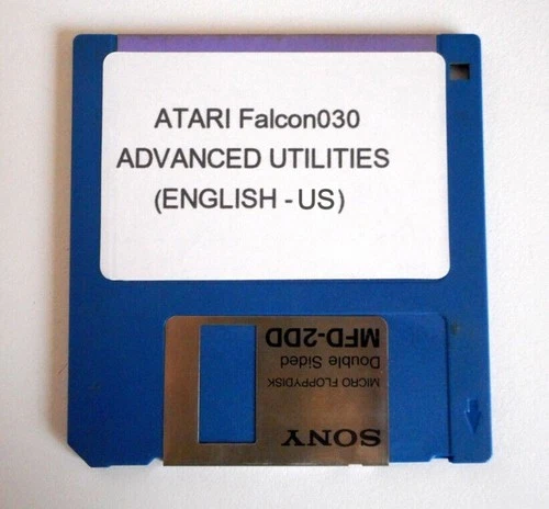 ATARI FALCON 030 UTILITIES (US) Control Panel, NVRAM, Patch fix DMA SOUND, AHDI