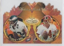 2000 Topps Gold Label Holiday Match-Ups Fall Duce Staley Brad Johnson #T11 n1u