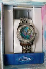 Disney  s Frozen Elsa Analog Watch with Metal Band By Accutime New in Box