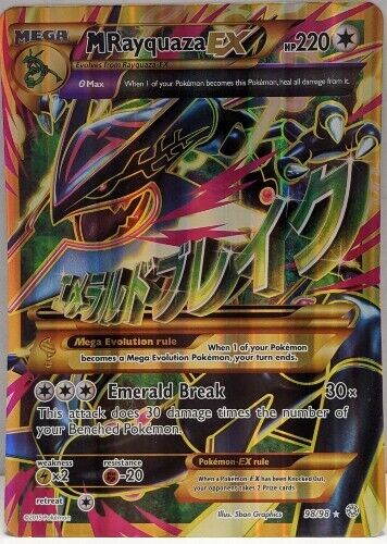  Pokemon - Mega-Rayquaza-EX (98/98) - Ancient Origins