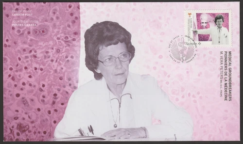 Canada #3247, Medical Groundbreakers, M. Vera Peeters, First Day Cover, FDC 2020