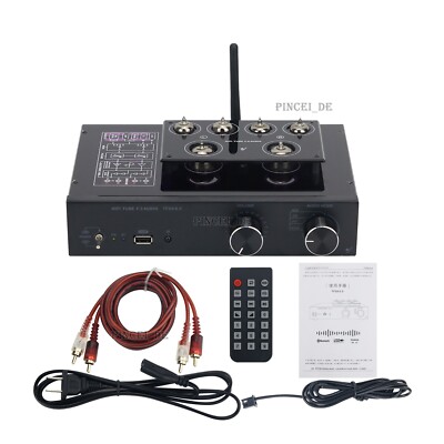 Bluetooth Tube Preamplifier MM/MC Phono Preamplifier HIFI TUBE F.S AUDIO TFSA6.0
