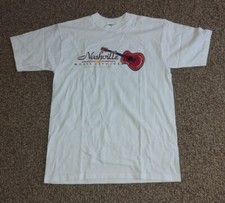Vtg Soffe's Choice Nashville Music City T Shirt Sz L Single Stitch Made In USA